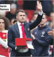  ??  ?? Aaron Ramsey