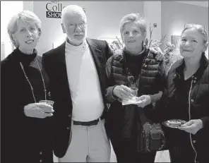  ??  ?? Donna and Don Cave with Jan Baker and Marge Jernigan