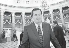  ?? DREW ANGERER, GETTY IMAGES ?? House Intelligen­ce Committee Chairman Devin Nunes.