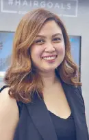  ??  ?? Watsons senior category manager Aimee Pernia.