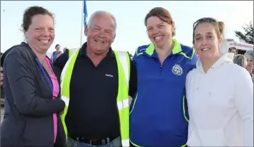  ??  ?? Catherine Nolan, Paddy O’Toole, Theresa O’Toole and Louise Hayden from Monageer