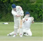  ??  ?? Robin Thompson took five wickets for Twyford and Ruscombe