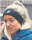  ??  ?? Eilish Mccolgan.