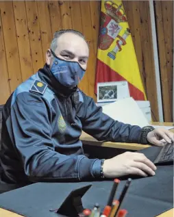  ?? [MERCE ARES] ?? Desde el 2019, Jesús Rey es jefe en funciones de la Policía Local de Padrón, en la que este año cumple tres décadas de servicio