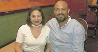  ??  ?? Karla Rostro Ancona y Carlos Rodríguez Arreola.