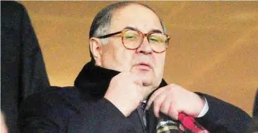  ??  ?? Alisher Usmanov has made previous bids to wrest control of Arsenal from Stan Kroenke