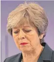  ?? FOTO: AFP ?? Die britische Premiermin­isterin Theresa May.