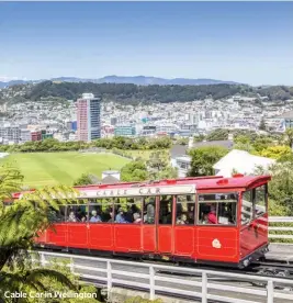  ??  ?? Cable Car in Wellington