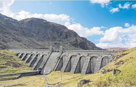  ?? ?? BARRIER: Hydro power produces just 17% of renewable energy in Scotland, so it might be time to reconsider its usefulness.