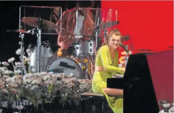 ?? Foto: Iñaki Porto ?? Amaia, durante el concierto que ofreció en Baluarte en 2019.