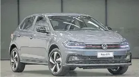  ??  ?? Polo GTS. El más potente de la gama cuesta $ 1.930.300.