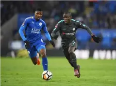  ?? (Getty Images) ?? N’Golo Kante was back at his former club