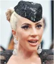  ??  ?? Lady Gaga attends the gala for A Star is Born in Toronto.