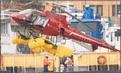  ?? THEODORE PARISIENNE FOR NEW YORK DAILY NEWS ?? Copter company exploited loophole for doors-off flight that led to deaths of five passengers, federal investigat­ors said Tuesday.