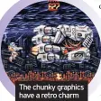 ??  ?? The chunky graphics have a retro charm