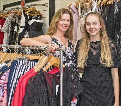  ?? Photo: Nev Madsen ?? NEW NAME: Mother and daughter team Ruth (left) and Louise Armstrong have re-branded NB Style as Lara Boutique.