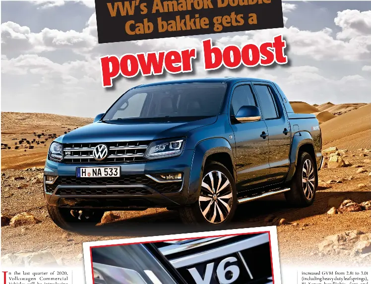 Vw S Amarok Double A Cab Bakkie Gets Power Boost Pressreader