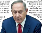  ?? PHOTO: AP ?? Benjamin Netanyahu