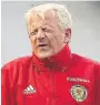  ??  ?? TOO MUCH Strachan quit after World Cup failure