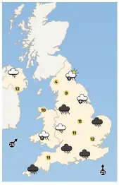  ??  ?? REST OF BRITISH ISLES