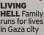  ?? ?? LIVING HELL Family runs for lives in Gaza city