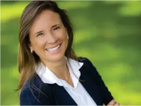  ?? CORTESÍA DE FIFCO ?? Gisela Sánchez es la actual directora de Relaciones Corporativ­as de Florida Ice & Farm Co. (Fifco).