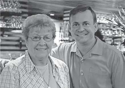  ??  ?? Chris and Margaret Wiken are shown at the Packing House. Chris grew up in the business; he’s now general manager, and his mother still stops by to help.