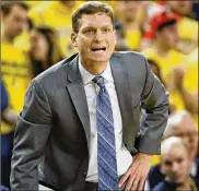  ?? PAUL SANCYA / AP 2019 ?? Luke Yaklich is the new basketball head coach at the University of Illinois at Chicago. Yaklich has three Division I transfers and two junior-college transfers joining the program he took over in March.