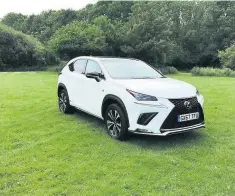  ??  ?? Lexus NX 300h F-Sport Nav + ML sound system