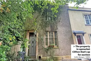  ?? Hollis Morgan / SWNS ?? > The property in upmarket Clifton that’s up for auction