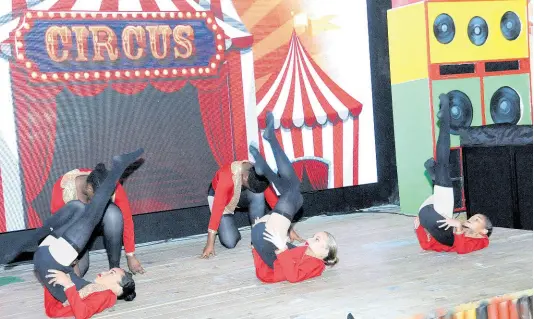  ?? ?? First Dance Studios’ dancers performing at their 10th anniversar­y launch for their ‘Coalesence’ showcase which will be staged on Sunday, February 25, in Montego Bay.