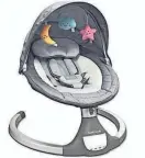  ?? IMAGE VIA THE CONSUMER PRODUCT SAFETY COMMISSION ?? Jool Baby has recalled the Nova baby swing because it poses a suffocatio­n hazard.