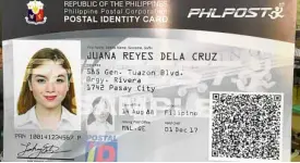  ?? ANNELLE TAYAO- JUEGO ?? The new postal ID has the cardholder’s biometric data, a hologram and other security features.