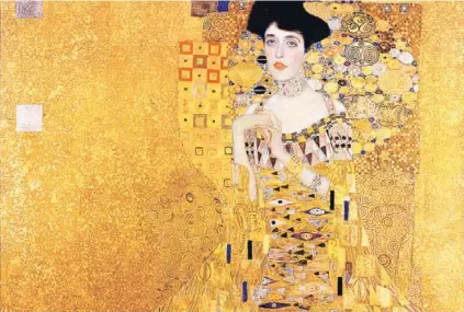  ??  ?? ► Retrato de Adele Bloch-Bauer I (1907) fue subastado en 2006 por 135 millones de dólares.