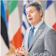  ?? FOTO: AFP ?? Der irische Finanzmini­ster und amtierende Eurogruppe­n-Chef Paschal Donohoe ist gegen die globale Mindestste­uer.