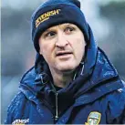  ??  ?? TAKE IT ANDY Meath manager Mcentee