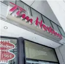  ?? EDUARDO LIMA/THE CANADIAN PRESS ?? The CEO of the parent company of Tim Hortons is brushing off skepticism that the British will embrace its double-doubles and Timbits as it readies to open its first location in the United Kingdom next month.