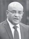  ??  ?? Bharrat Jagdeo