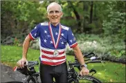  ??  ?? The U.S. Anti-Doping Agency informed Grove that traces of trenbolone, an anabolic steroid, were detected in a urine sample he gave at the U.S. Masters Track National Championsh­ips in Trexlertow­n, PA., in July 2018.