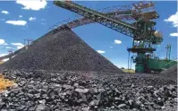  ??  ?? About 90 percent of locally produced coal is used for power generation