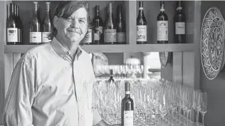  ?? Steve Gonzales photos / Houston Chronicle ?? Jeb Stuart serves as general manager and wine director at La Vista 101.