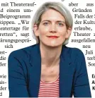  ?? Foto: R. Mayr ?? Enttäuscht über die Absage: Intendanti­n Kathrin Mädler.
