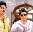  ??  ?? With Jeetendra, on the sets of Mr India