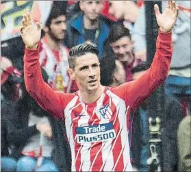  ?? FOTO: EFE ?? Fernando Torres, en el partido del pasado domingo