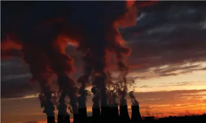  ??  ?? Drax says its power station in North Yorkshire can be made ‘carbon negative’. Photograph: Lee Smith/Reuters