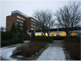  ?? Bild: ANDERS ANDERSSON ?? NYTT LARM. En kvinna har sökt vård på sjukhuset i Varberg för misstänkt mässling.