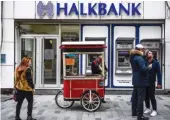  ?? AFP ?? US federal prosecutor­s have filed criminal charges against Turkey’s state-run Halkbank for allegedly participat­ing in a multibilli­ondollar scheme to evade economic sanctions on Iran.