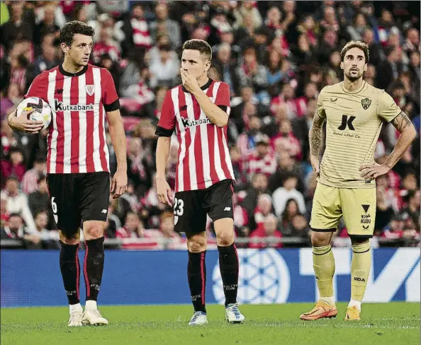  ?? FOTO: JUAN ECHEVERRÍA ?? Goleada El Athletic derrotó al Almería esta temporada en San Mamés por 4-0, con el último tanto anotado por Mikel Vesga desde el punto de penalti