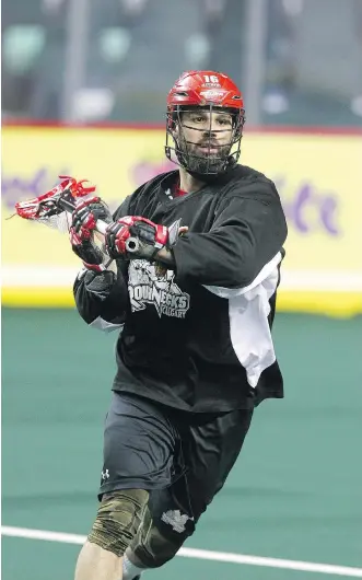  ?? JIM WELLS/FILES ?? Mike Carnegie provides a key element of experience for the Roughnecks in his ninth season.