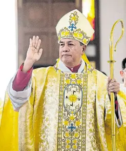  ?? —JILSON SECKLER TIU ?? Bishop Enrique Macaraeg of Tarlac: This difficult situation brings out the relevance of the faith.